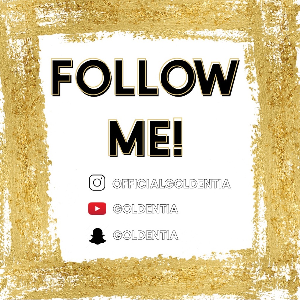 Follow me on my social media! 💛✨